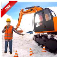 Excavator Pull Tractor: City Snow Cleaner icon