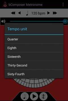 BComposer Metronome screenshot 3