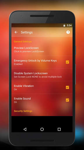 Autumn Live Lock Screen 6 تصوير الشاشة