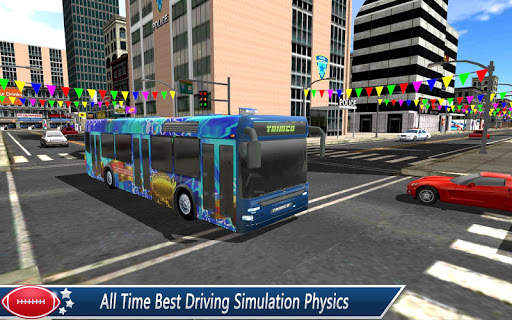 Driver American Football Bus screenshot 1