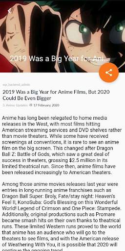 Anime News - live updates screenshot 4