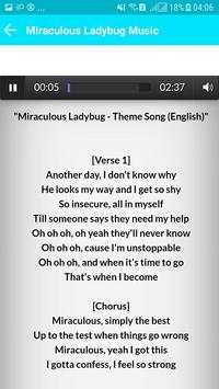 Miraculous Ladybug Musics 2018 screenshot 2