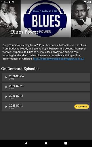 Three D Radio Player screenshot 7