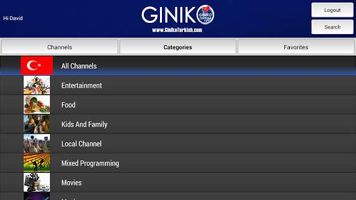 Giniko Turkish TV - Live & DVR screenshot 6