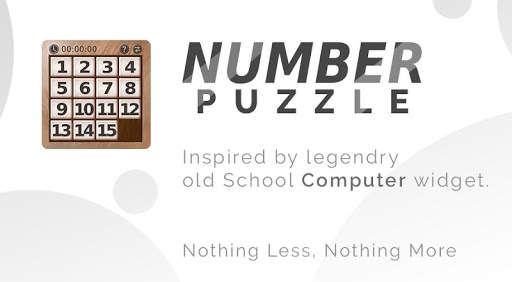 Sliding Number Puzzle - Clean & Simple One screenshot 1