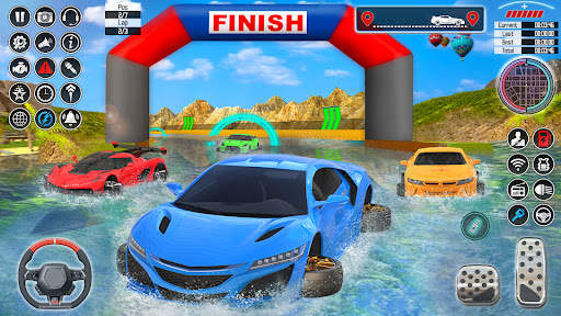 Water Car Racing 3d: Car Games screenshot 4