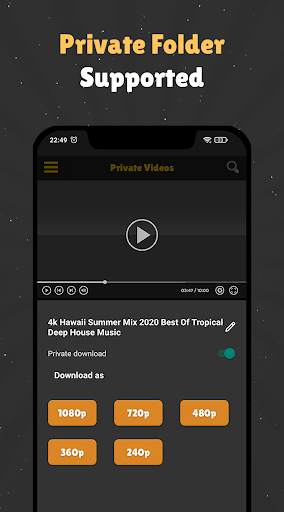Private Video Downloader - Adult Browser screenshot 4
