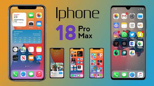 iPhone 18 Pro Max Launcher screenshot 1
