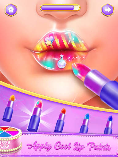 Lip Artist Salon Makeup Games screenshot 2