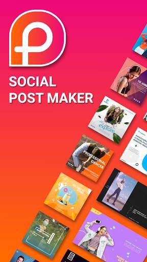 Social Media Post Maker: Graphic Design Ad Poster screenshot 1