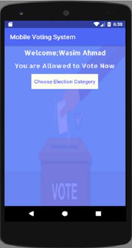 Mobile Voting System screenshot 4