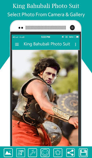 King bahubali Photo Suit screenshot 1