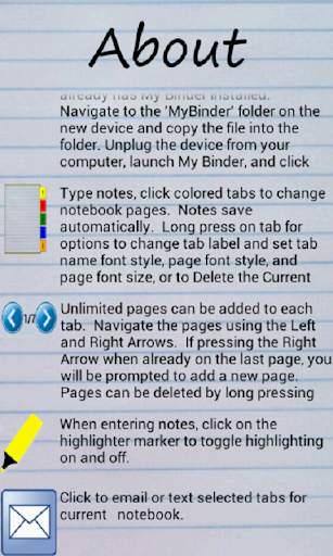 My Binder: Tabbed Notes screenshot 8