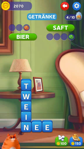 🔥Kitty Scramble: Wordstapel screenshot 5