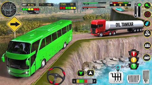 Coach Bus 3D Driving Games screenshot 4