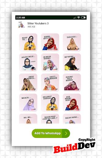 Kumpulan Stiker WA Keren 2021 WAStickerApps screenshot 13