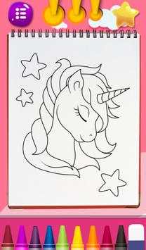 Coloring Pages for Kids - Unicorn Colors screenshot 6