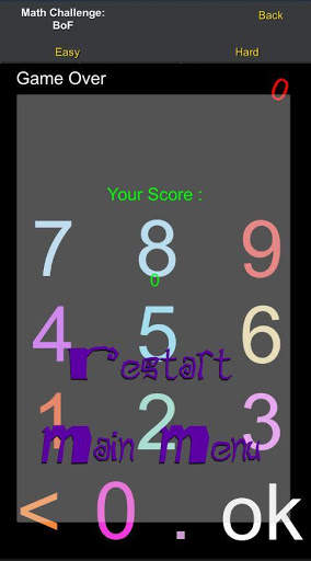 Math challenge- Brain on fire скриншот 3