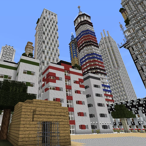 Город для minecraft иконка