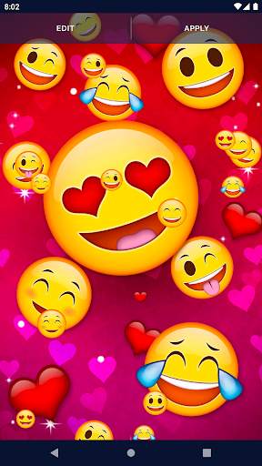 Emoji Wink Live Wallpaper screenshot 5
