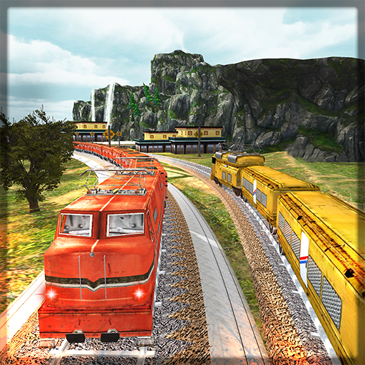 Indian Train Driving 2019 - Free Train Games आइकन