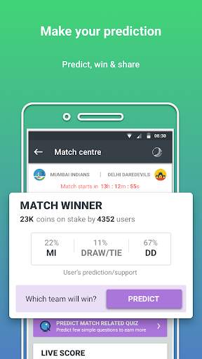 Prediction Guru™ - Live Score, Sports tip #ENGvsWI screenshot 2