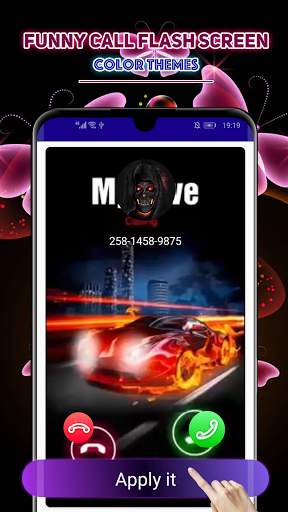 Funny Call Flash Screen - Color Themes screenshot 4