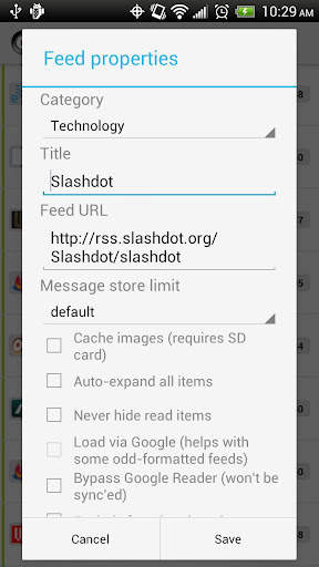 FeedR News Reader 8 تصوير الشاشة