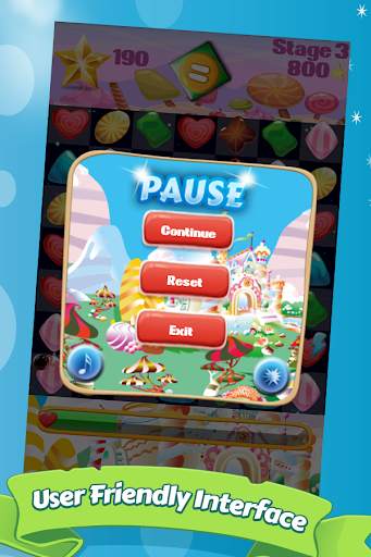 Candy Gems and Sweet Jellies screenshot 5