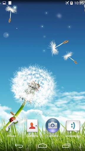 Dandelion Live Wallpaper screenshot 4