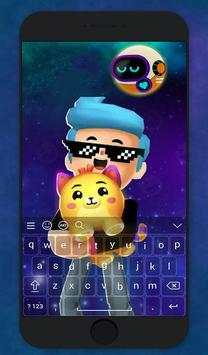 PK XD Wallpaper Keyboard Theme screenshot 6