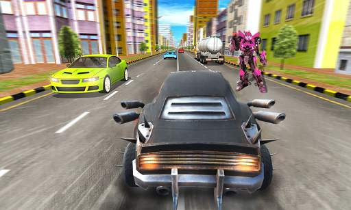 US Army Car Robot Transformation: Robot Fighting screenshot 2