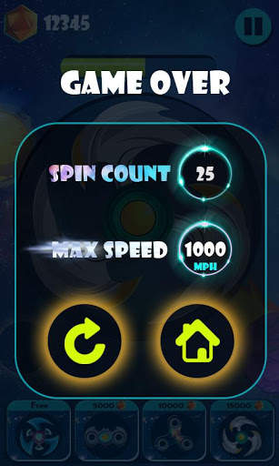 Fidget Spinner : Space Simulator screenshot 4