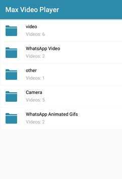Max Video Player screenshot 1