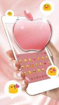 Rose Gold Keyboard For Phone 8 6 تصوير الشاشة