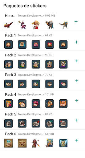 Lords Mobile Stickers screenshot 3