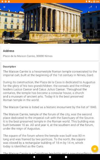My Nîmes - tourist guide of the city of Nîmes screenshot 19