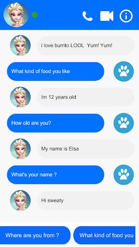Elssa Call Chat and video call  (Simulation) 3 تصوير الشاشة