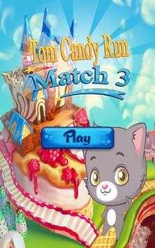 Tom Candy Run - Match 3 Puzzle screenshot 1