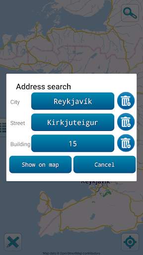 Map of Iceland offline screenshot 3