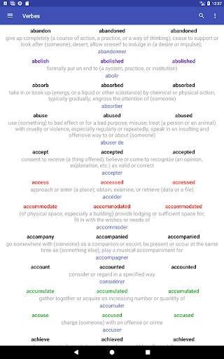English Verbs screenshot 17