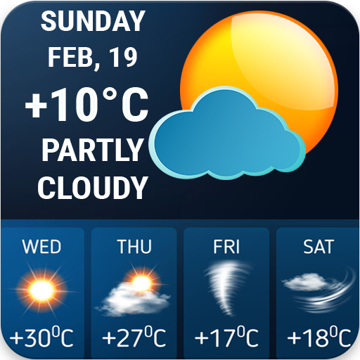 Lite Weather : Weather Forecast &amp; Live Radar icon