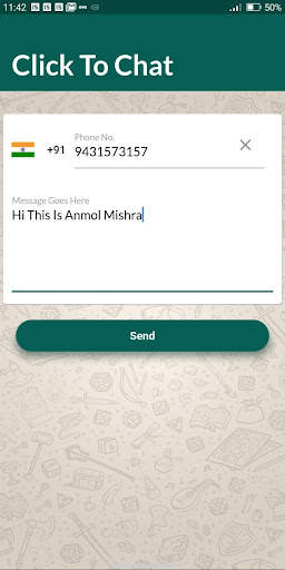 Click Chat for WhatsApp 💬 : Click Chat Pro No-ads screenshot 1