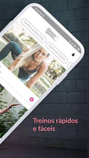 Fe Queiroz: Treinos fáceis para fazer em casa screenshot 2