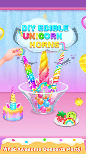 Unicorn Horn Dessert Games screenshot 5