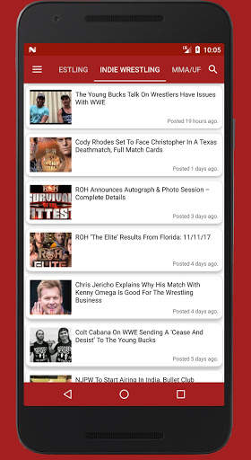 Wrestle News screenshot 3