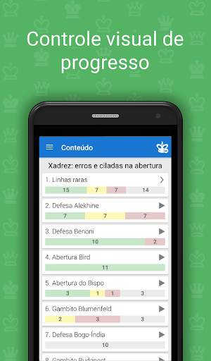Xadrez: erros na abertura screenshot 3