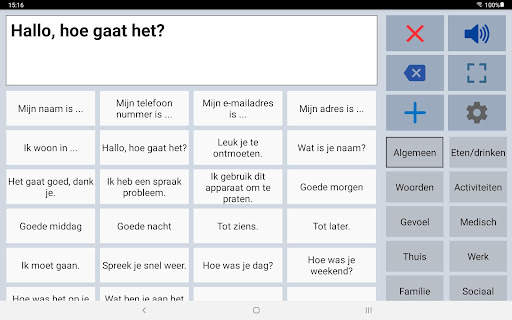Spraak Assistent AAC screenshot 10