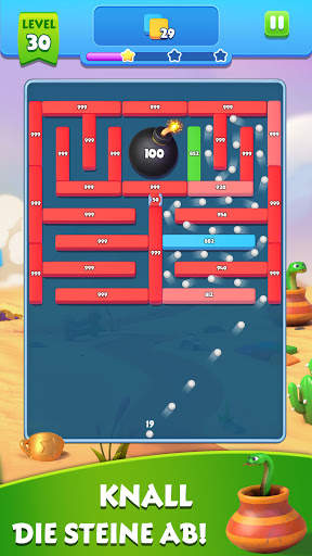 Brick Ball Blast: Kugelbrecher screenshot 1