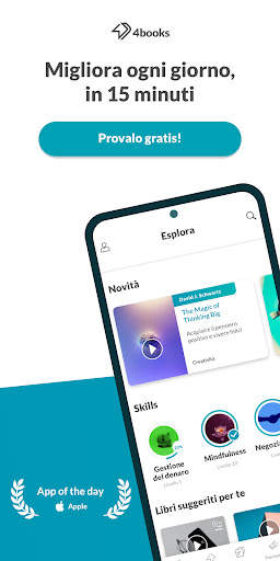 4books: audiolibri e podcasts screenshot 1